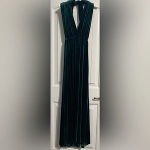 Infinity dress emerald green dress